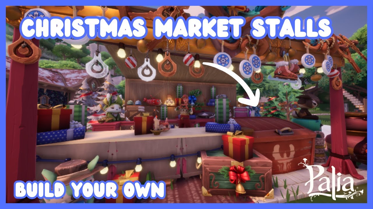 Build Christmas Market Stalls in Palia: Holiday DIY Fun with Friends