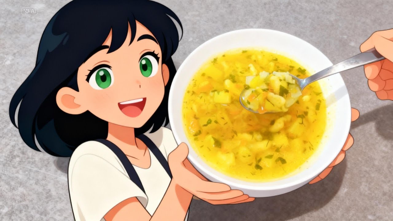 Бюджетный мега вкусный суп на всю неделю! Затирка:вкус детства в одной тарелке! #рецепт #1008+Recipe