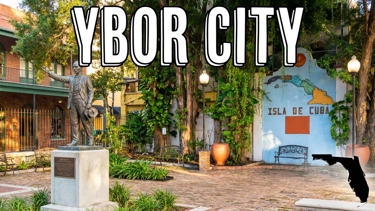 Exploring TAMPA, FLORIDA, YBOR CITY: Walking Tour