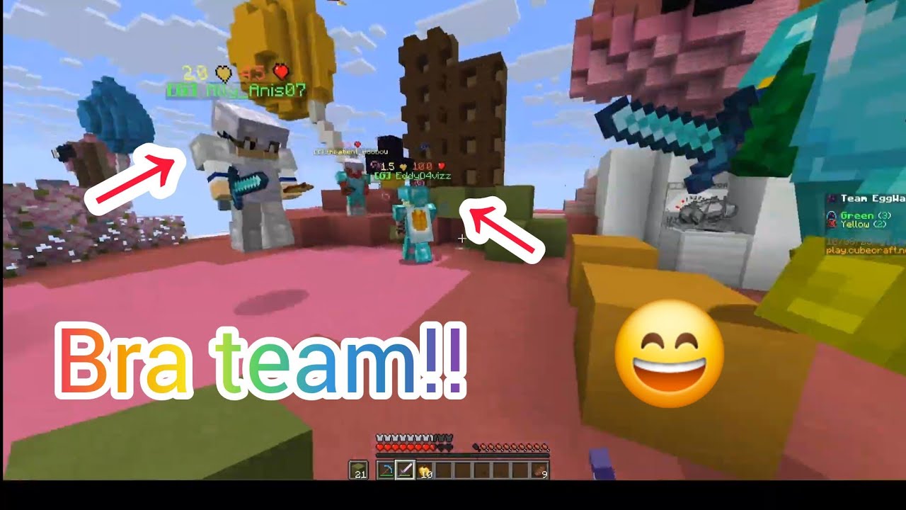 Ett OTROLIGT BRA team att vara i!! | Team Eggwars