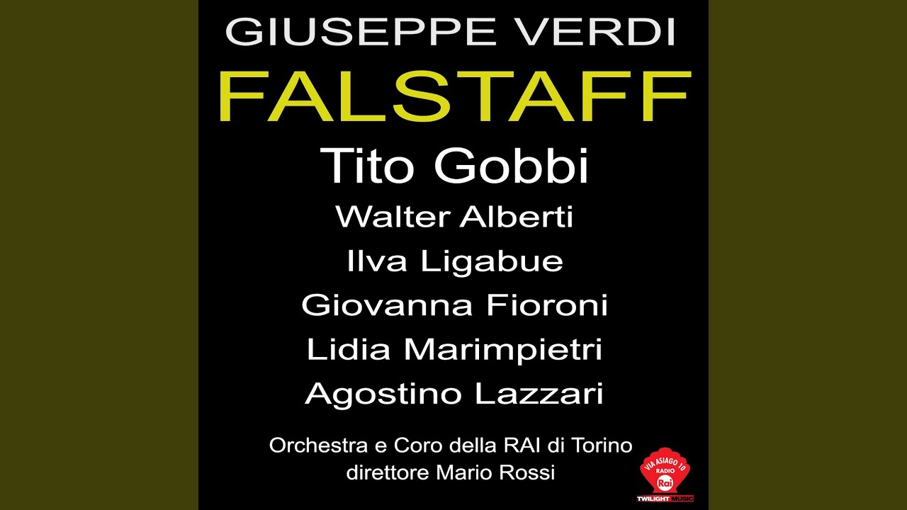 Falstaff: Atto primo parte seconda