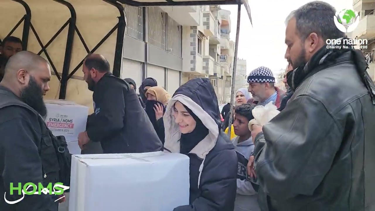 Delivering hope in Homs, Syria