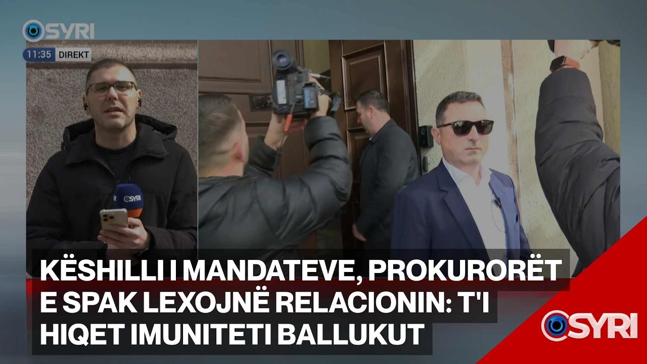 Këshilli i Mandateve, prokurorët e SPAK lexojnë relacionin: T'i hiqet imuniteti Ballukut