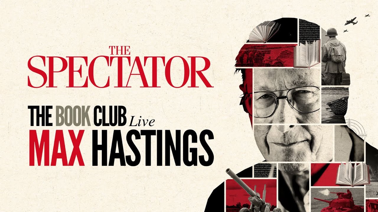The Book Club Live: An evening with Max Hastings