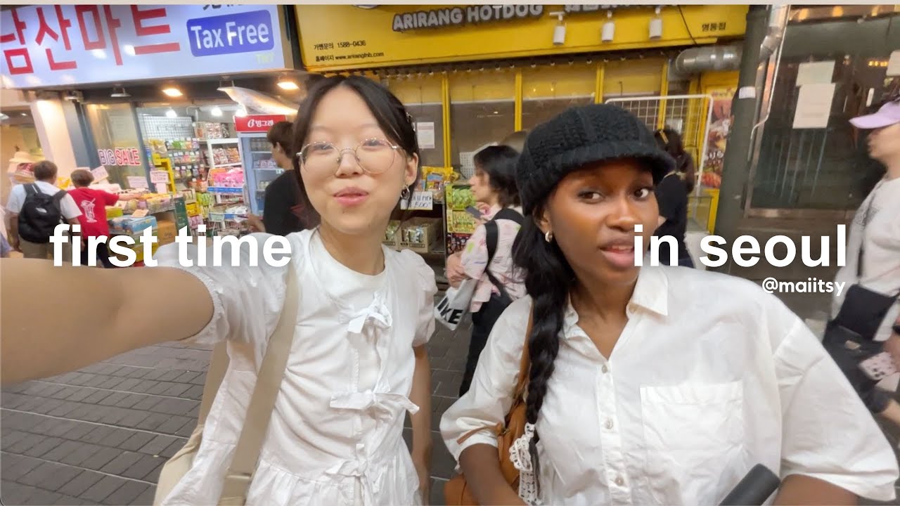 ma première fois à séoul