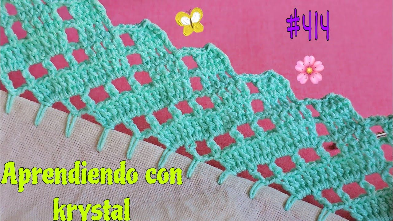 Diferente y única puntilla #414