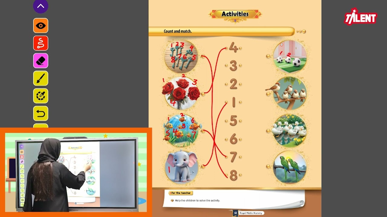Royal Maths Nursery|Lec 8|8