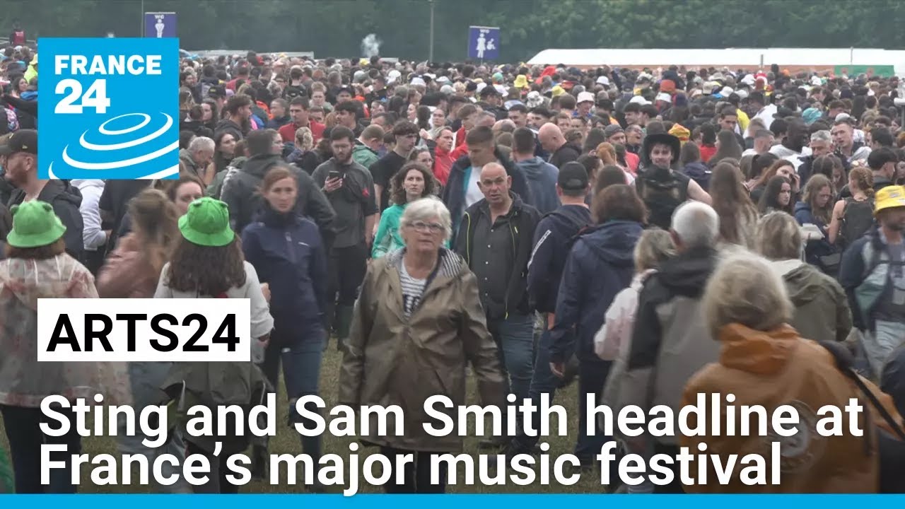 Sting, Sam Smith and Gossip headline at France’s major music festival • FRANCE 24 English