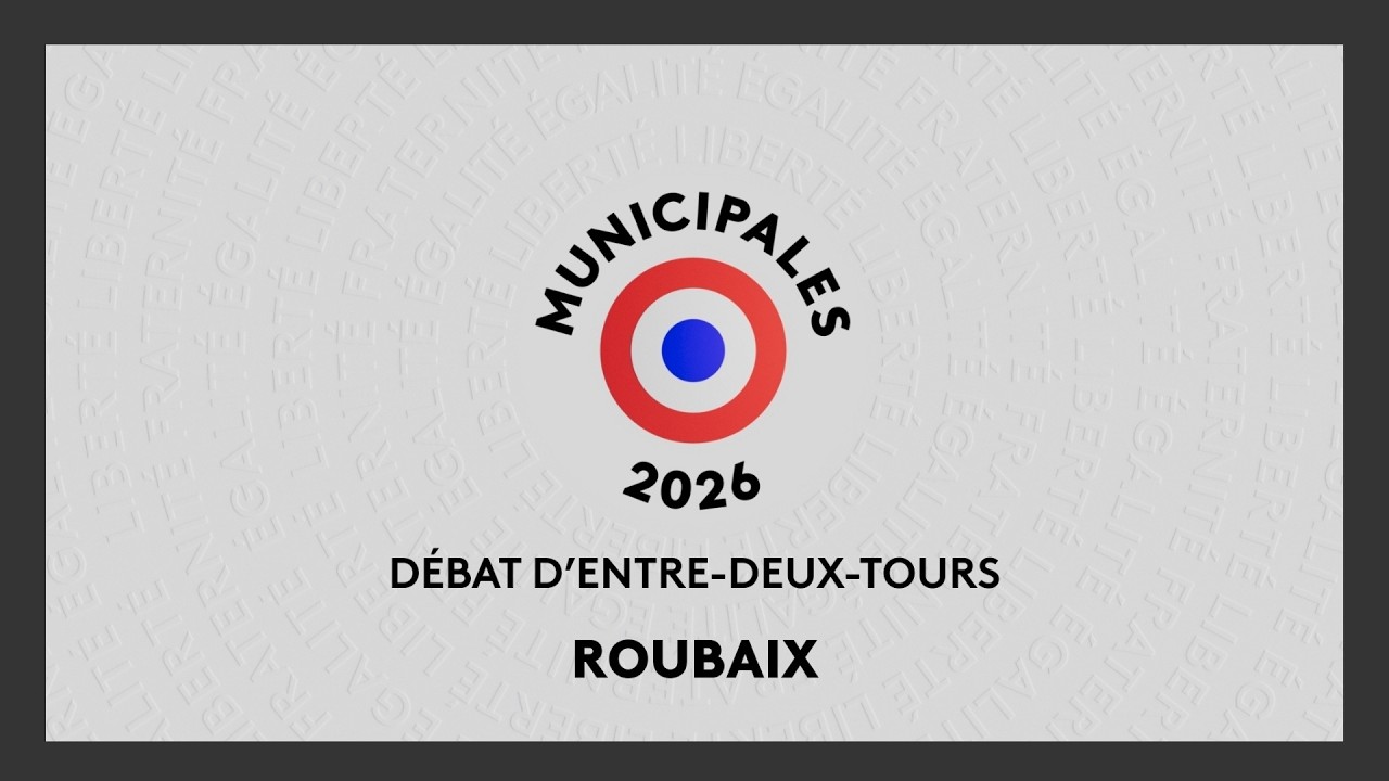 Municipales 2026 : débat de l'entre-deux-tours pour la mairie de Roubaix