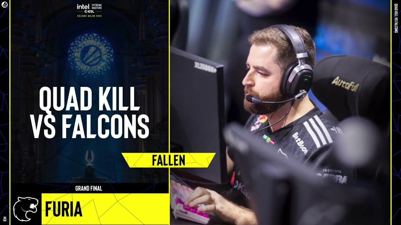Souvenir Charm | Cologne 2026 Highlight | FalleN Quad Kill