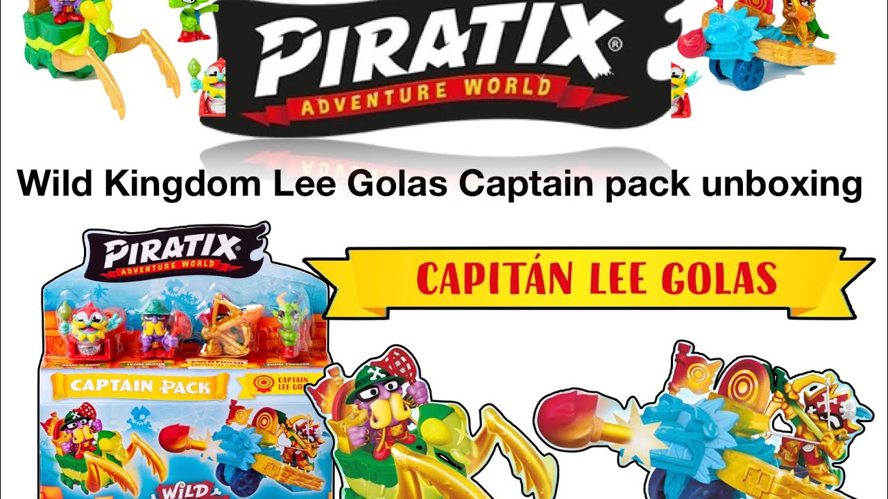 🏴‍☠️PIRATIX WILD KINGDOM ~ НАБОР КАПИТАНА ЛИ ГОЛАСА!🏴‍☠️
