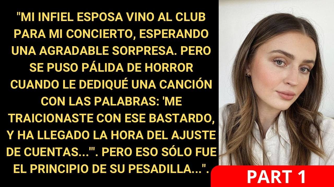 Mi esposa infiel vino a mi concierto esperando una sorpresa, pero se quedó de piedra cuando...