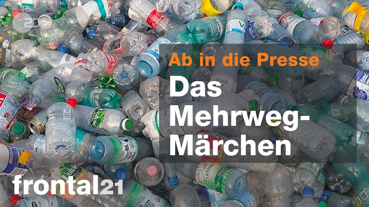 Ab in die Presse - Das Mehrweg-Märchen - Frontal 21 | ZDF