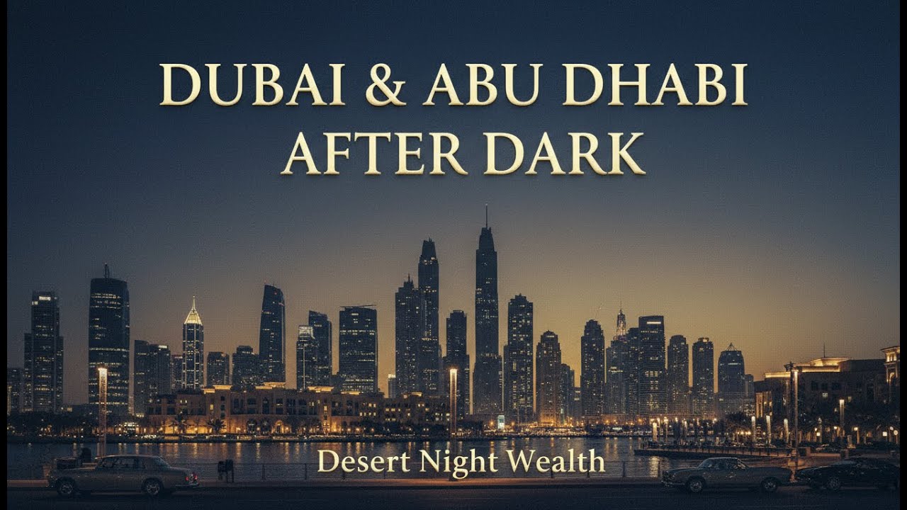 Desert Night Wealth | Focus Music Inspired by Dubai & Abu Dhabi