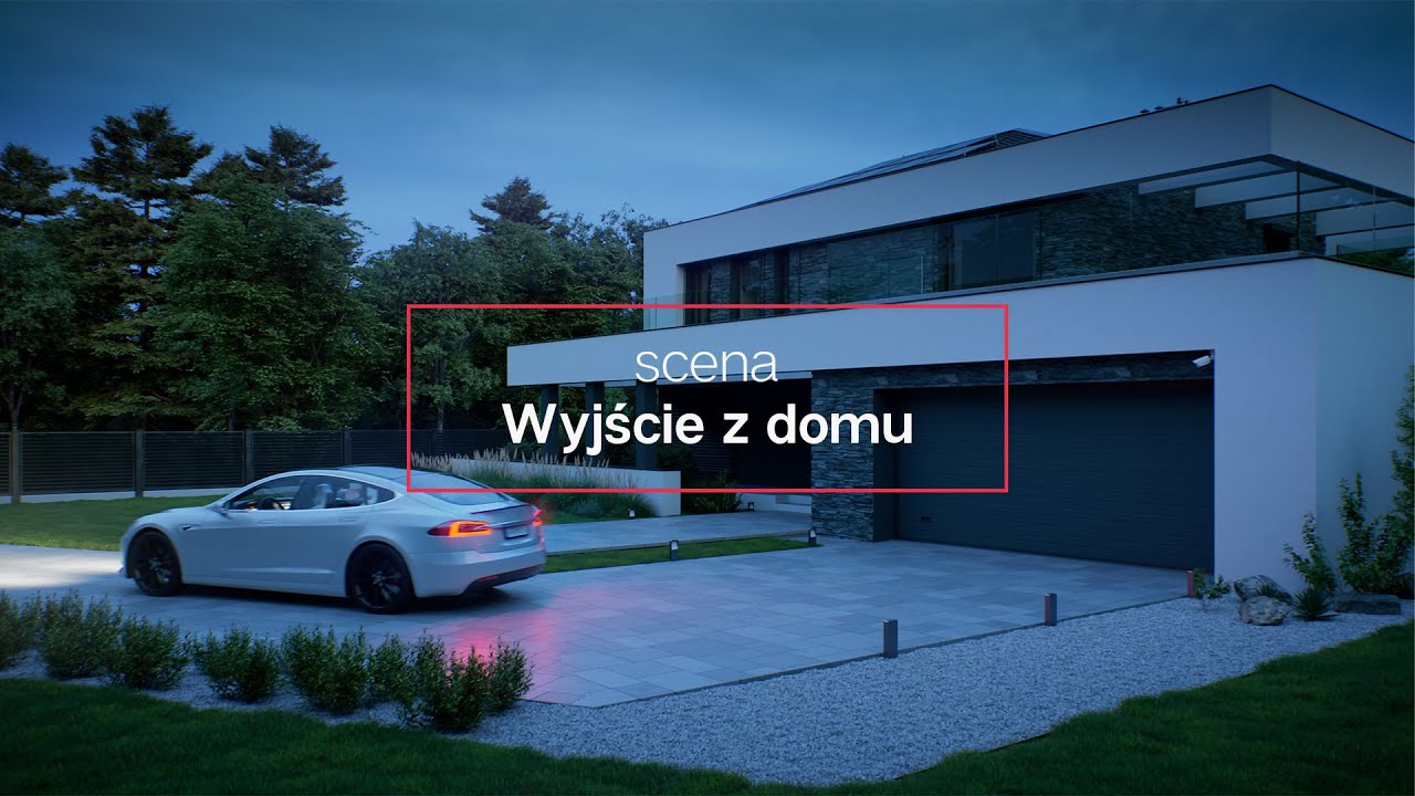 Czym jest inteligentny dom? Scena: wyjście z inteligentnego Domu Grenton