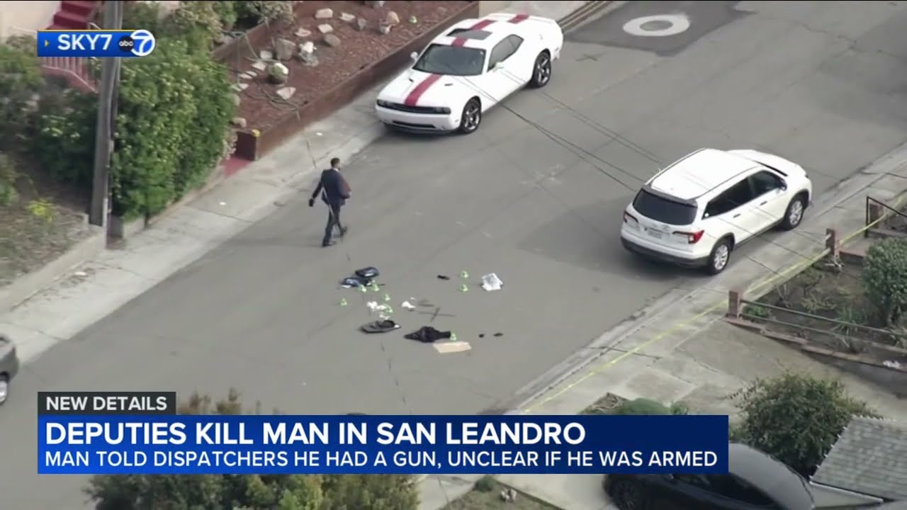 CA Dept. of Justice investigating deadly shooting involving Alameda Co. Sheriff's deputies