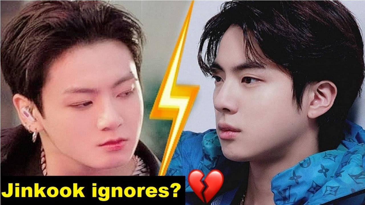 Jin and Jungkook really ignore each other ? (BTS - 방탄소년단)