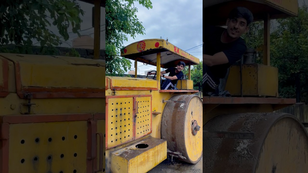 24 Hours In Road Roller #shorts