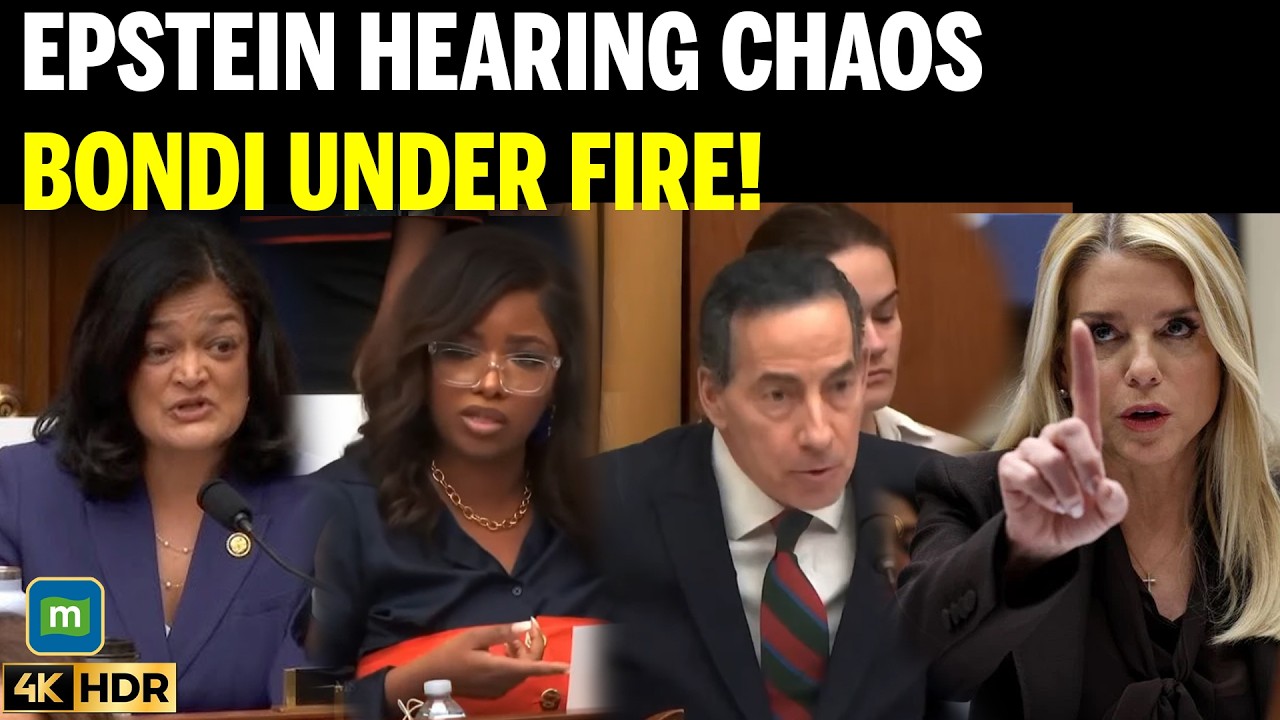 U.S Congress: Pam Bondi Grilled in Fiery Epstein Hearing, Clashes With Democrats | Epstein Files