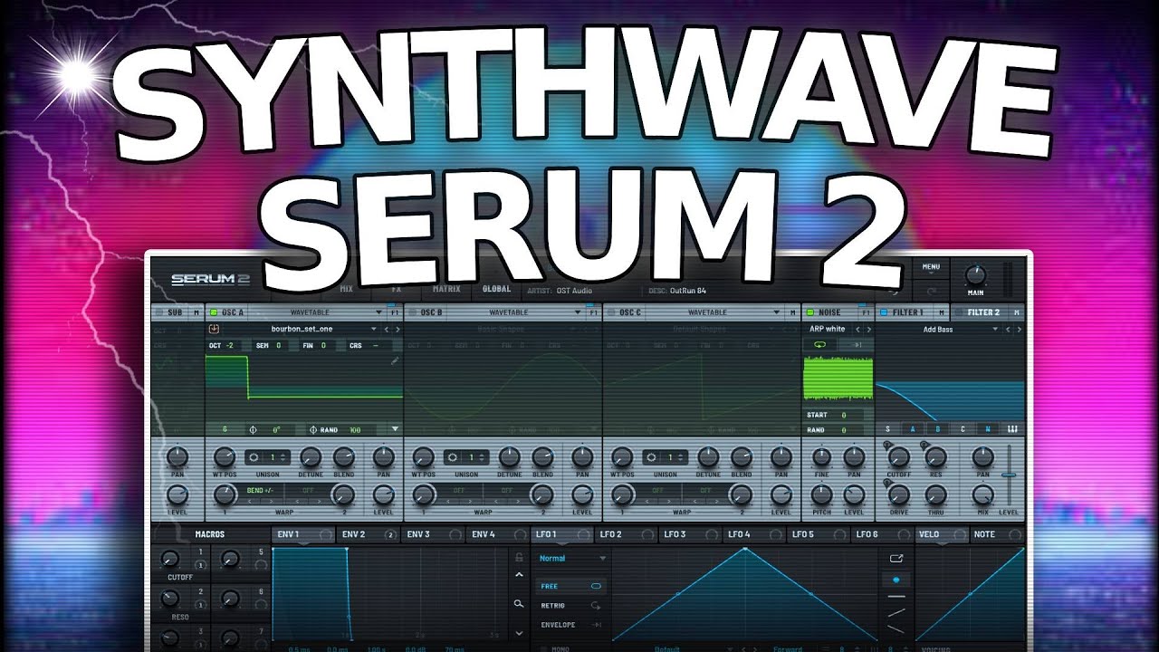 FREE - Serum 2 - Synthwave, Retrowave, 80s Presets - Top Quality