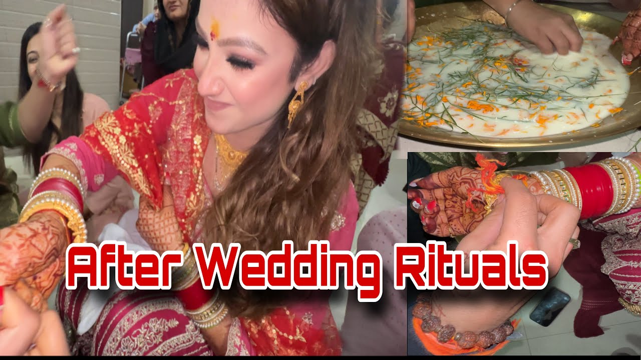 Welcome Home Rituals ❤️| Wedding Vlog ( part-2)