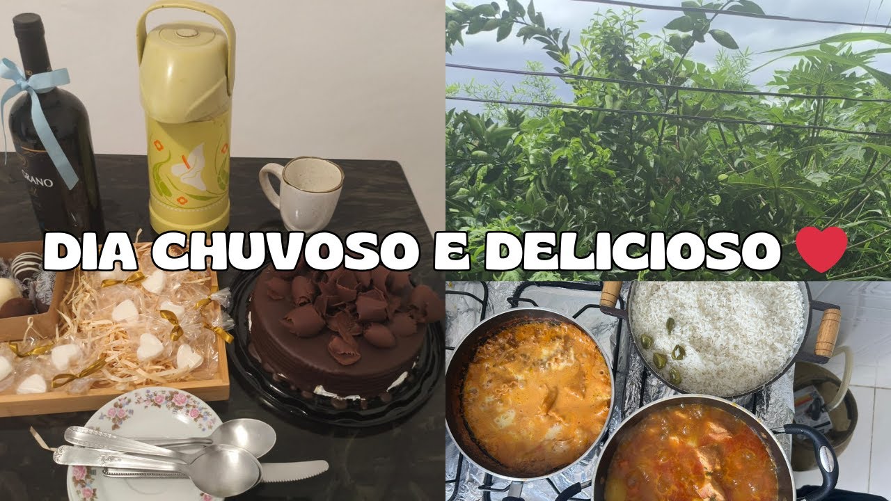 Surpresinha dos filhos❤️ fiz almoço fresquinho e delicioso, e mostrei como estão minhas plantas😘😘