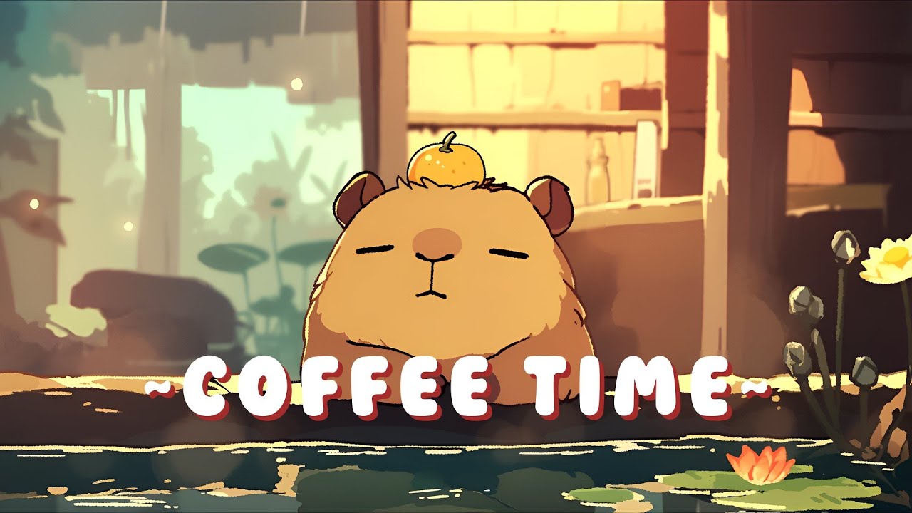 Capybara Music Corner | Lofi Hip Hop for Studying 🦫 🎵 🌙 | Sleep Aid
