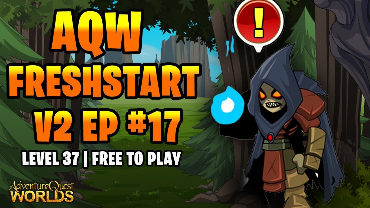 AQW Freshstart V2 F2P Episode 17 - NULGATH FARMING!!