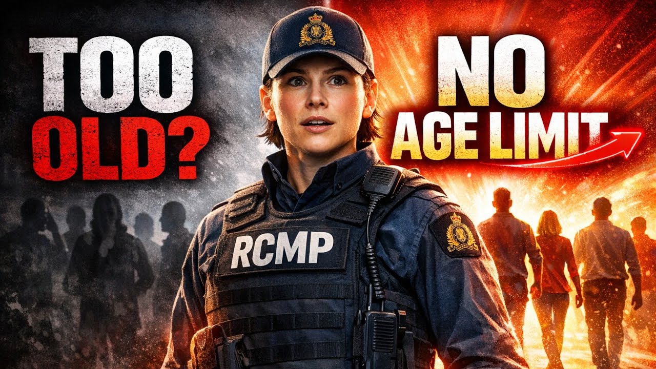 Can I join the RCMP if I'm over 30 or 40