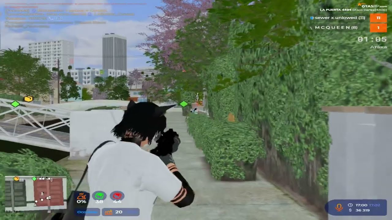 ИГРАЮ НОВУЮ ВОЙНУ СЕМЕЙ НА @GTA5RP ​