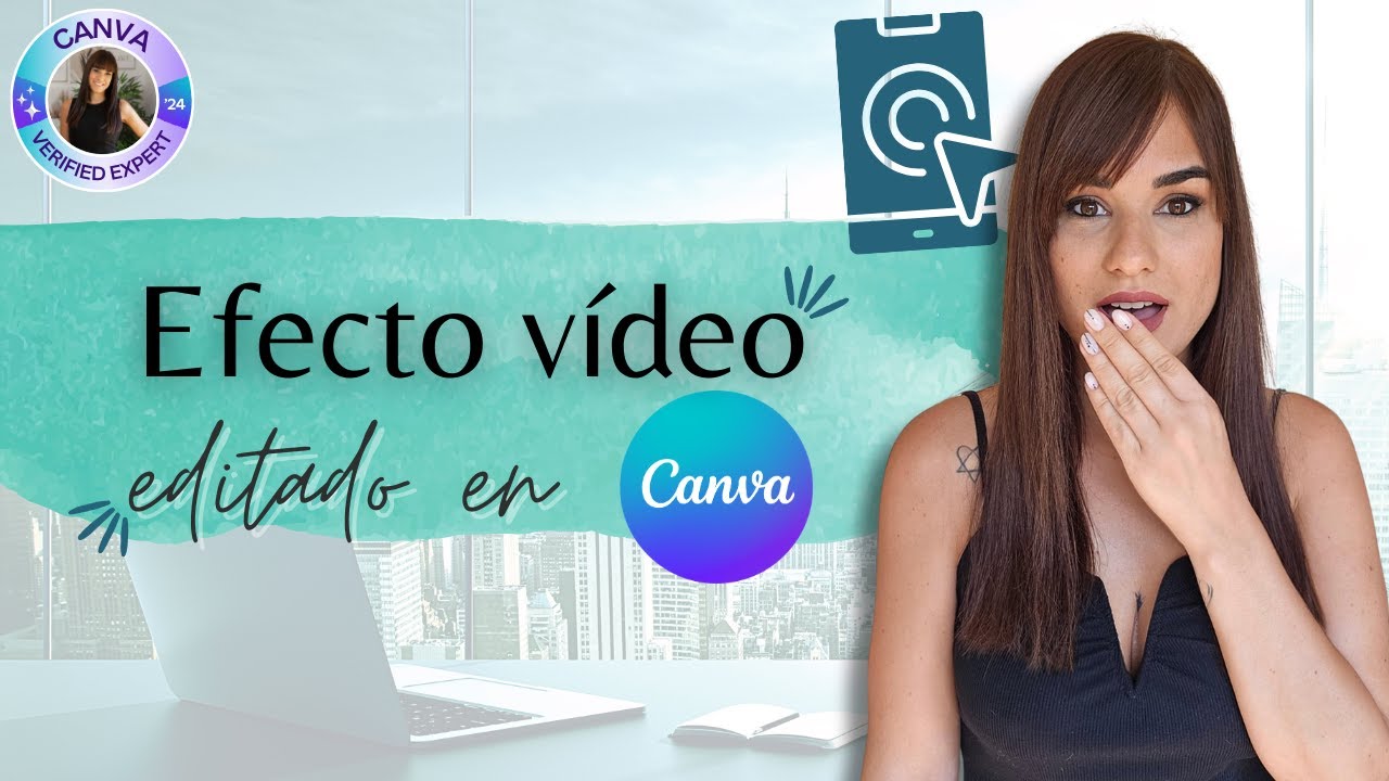 💫 Tutorial vídeo Canva 💙 | Efecto búsqueda en movimiento Gratis 💰 en Canva