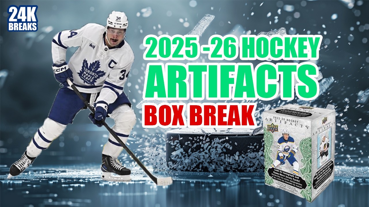 Распаковка коробки Upper Deck Artifacts 2025 – Что нам выпало? #UpperDeck #Artifacts