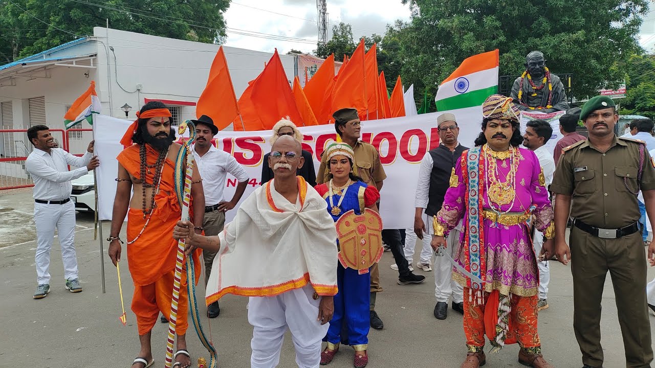 Indus school presents Har Ghar Tiranga on Azadi ka Amruth Mahotsav.