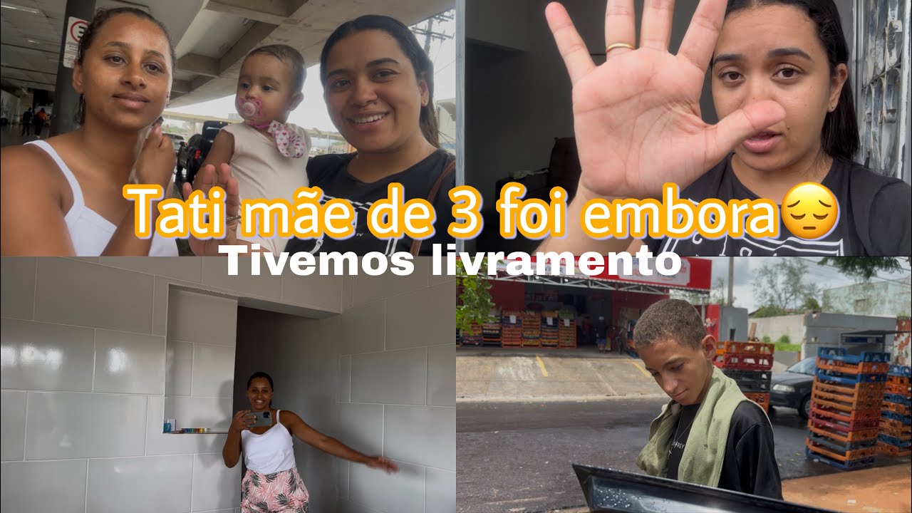 QUANDO ALGO NÃO DÁ CERTO É LIVRAMENTOS|Tati foi embora 😔
