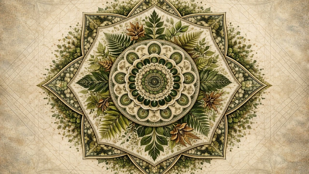 SACRED NATURE - CALM-FOCUS-ZEN|MANDALAS OIL PAINTING No Music - Background for TV