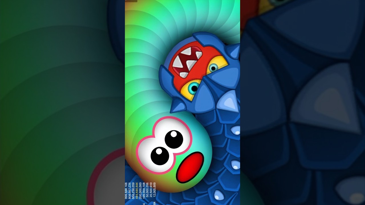 🕸️ TRAPPED A GIANT WORM WITHIN A CIRCLE! | Worms Zone .io Insane Skill #WormsZoneChallenge #Gaming