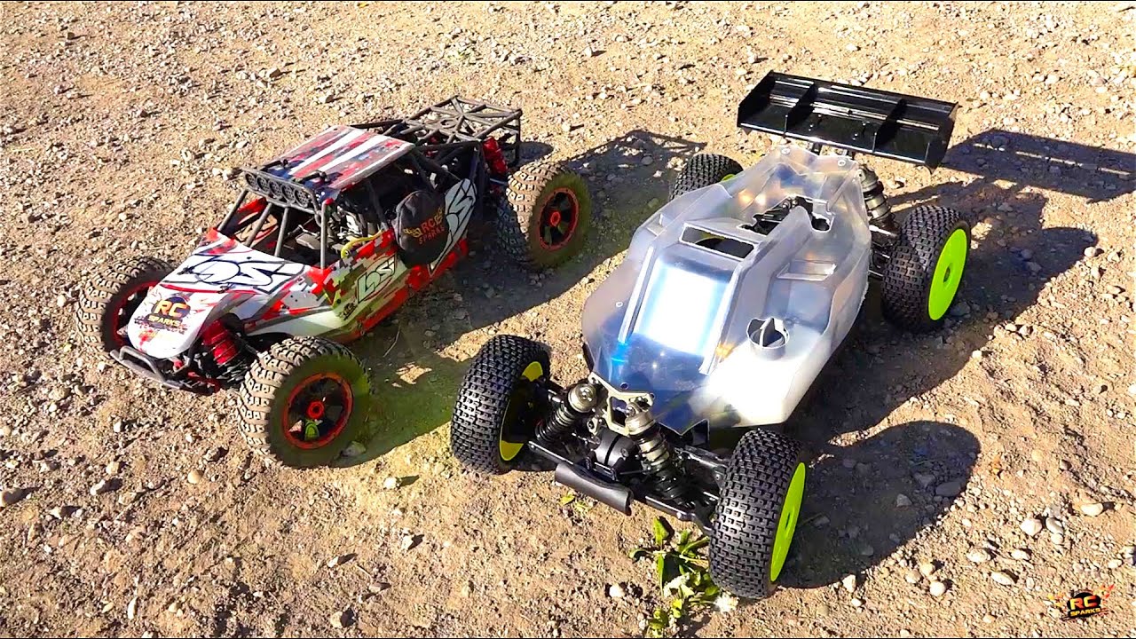 RC ADVENTURES - BUiLDiNG a 5IVE-B RACE KIT: 1/5 4WD BUGGY ROLLER! PT 2 - COMPLETE