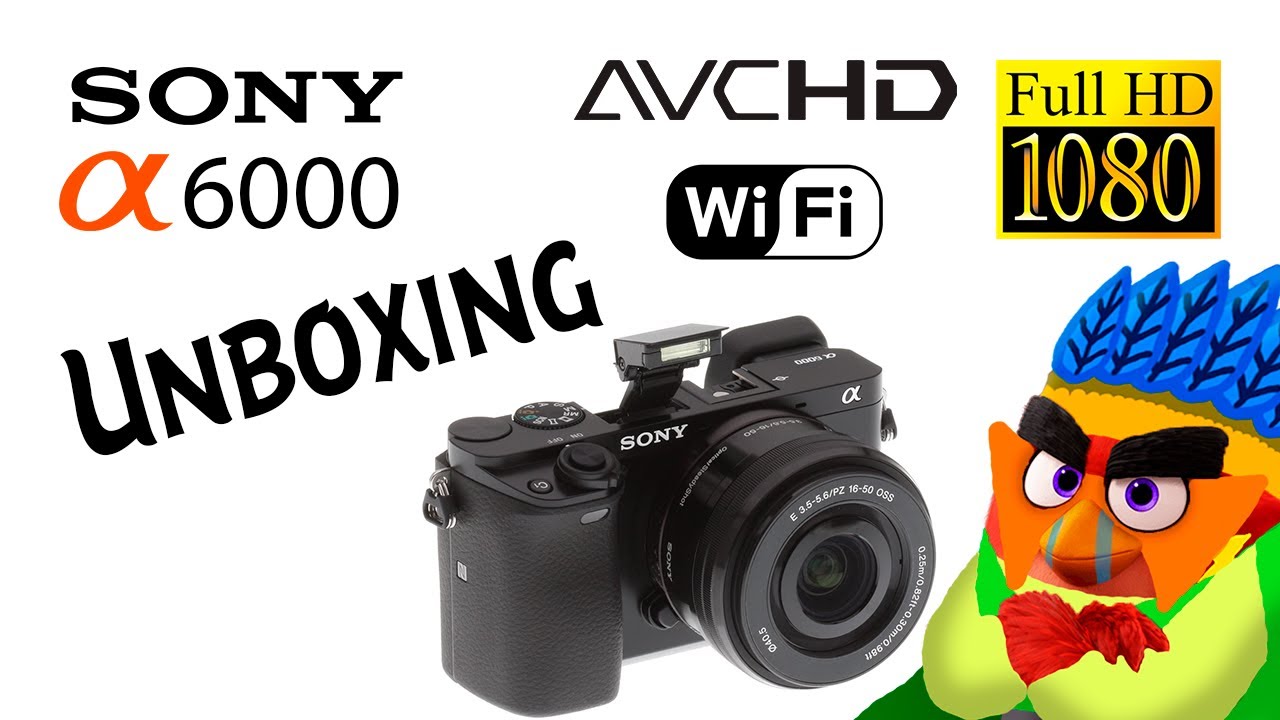 Sony A6000 SLR (16-50mm PZ) ILCE-6000 Unboxing