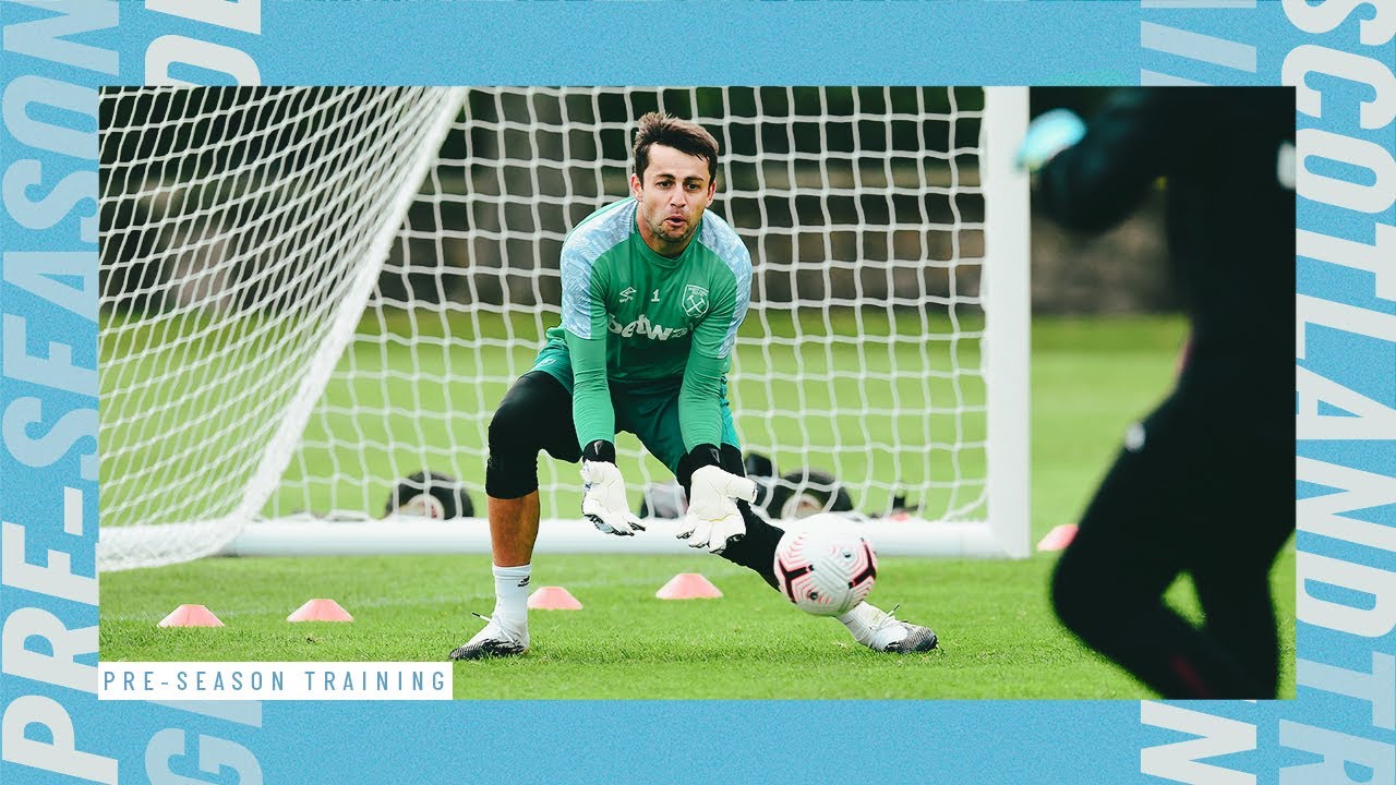 GOALKEEPER TRAINING | WEST HAM IN SCOTLAND