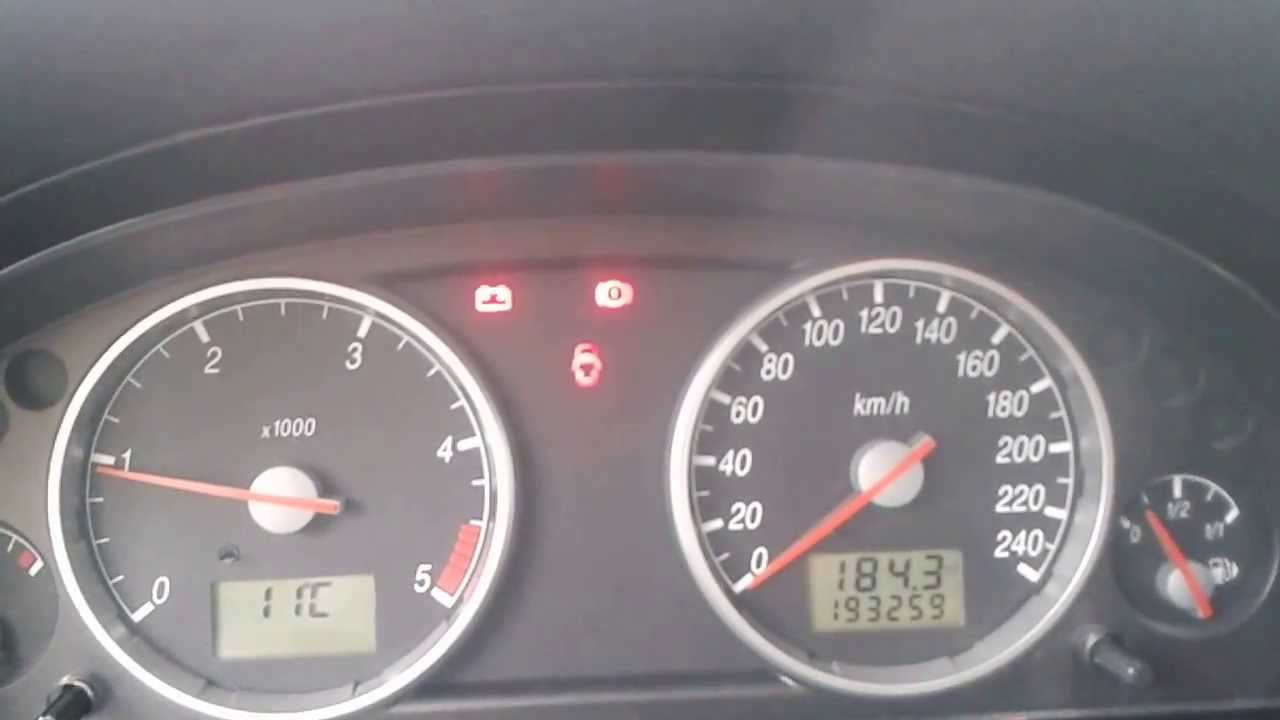 Ford Mondeo Mk3 Kontrolka Ładowania