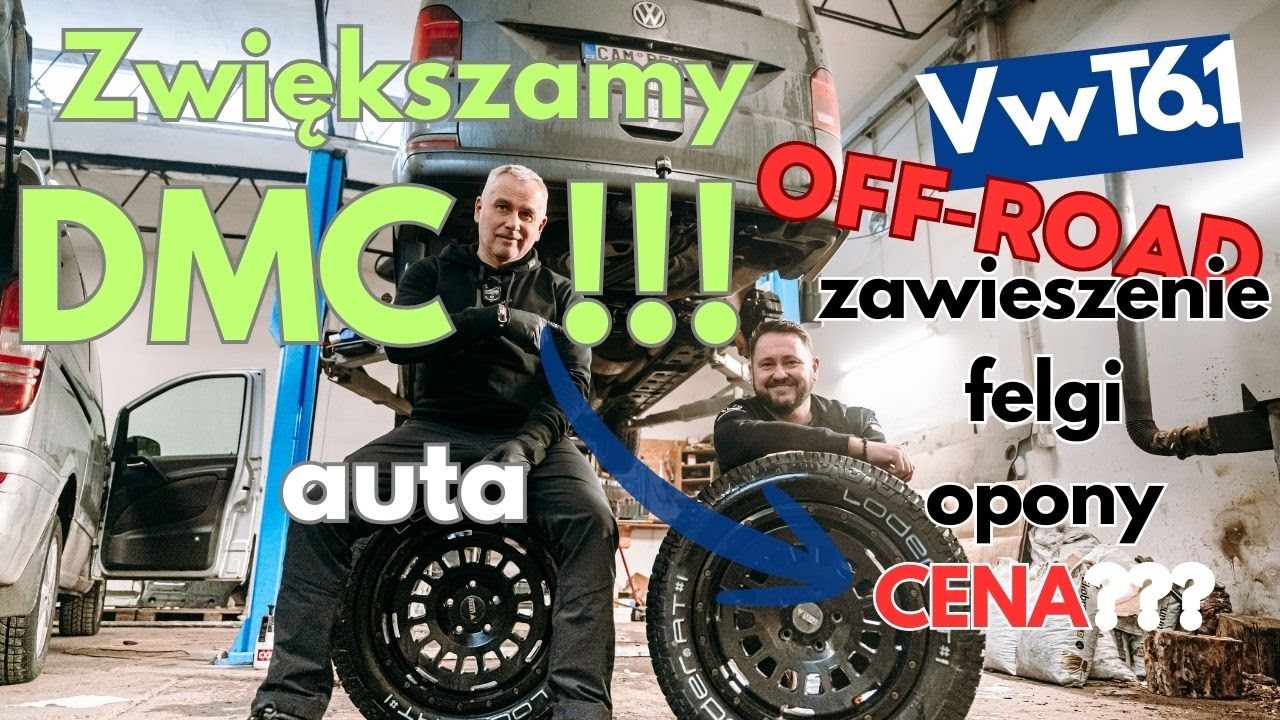 Zwiększyliśmy DMC auta! Ile kosztuje zawieszenie OFF-ROAD i cały setup?