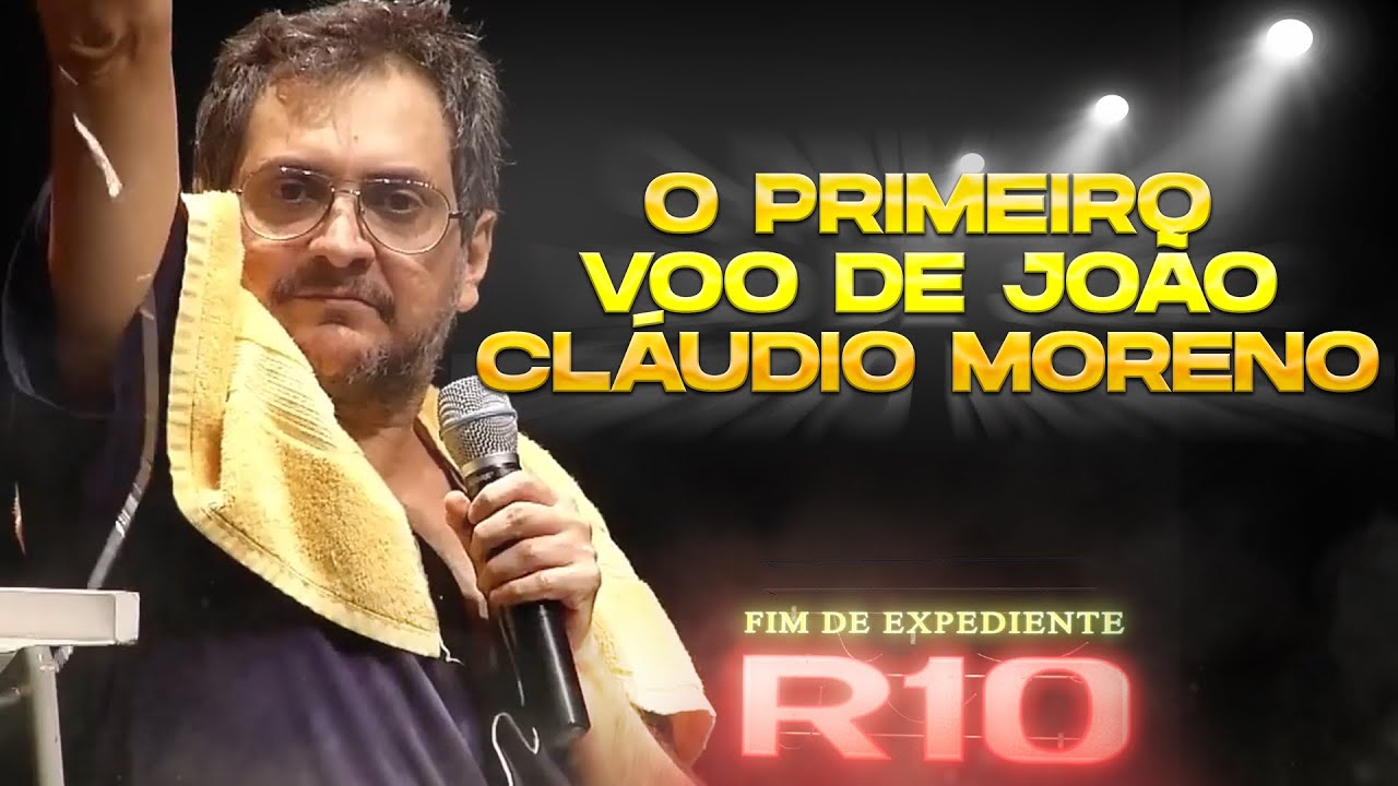 FIM DE EXPEDIENTE | O primeiro voo de Jo&atilde;o Cl&aacute;udio Moreno