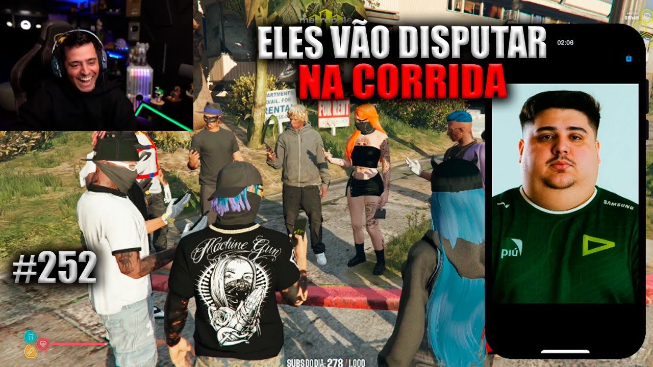 ELES VÃO DISPUTAR NA CORRIDA! EP 252