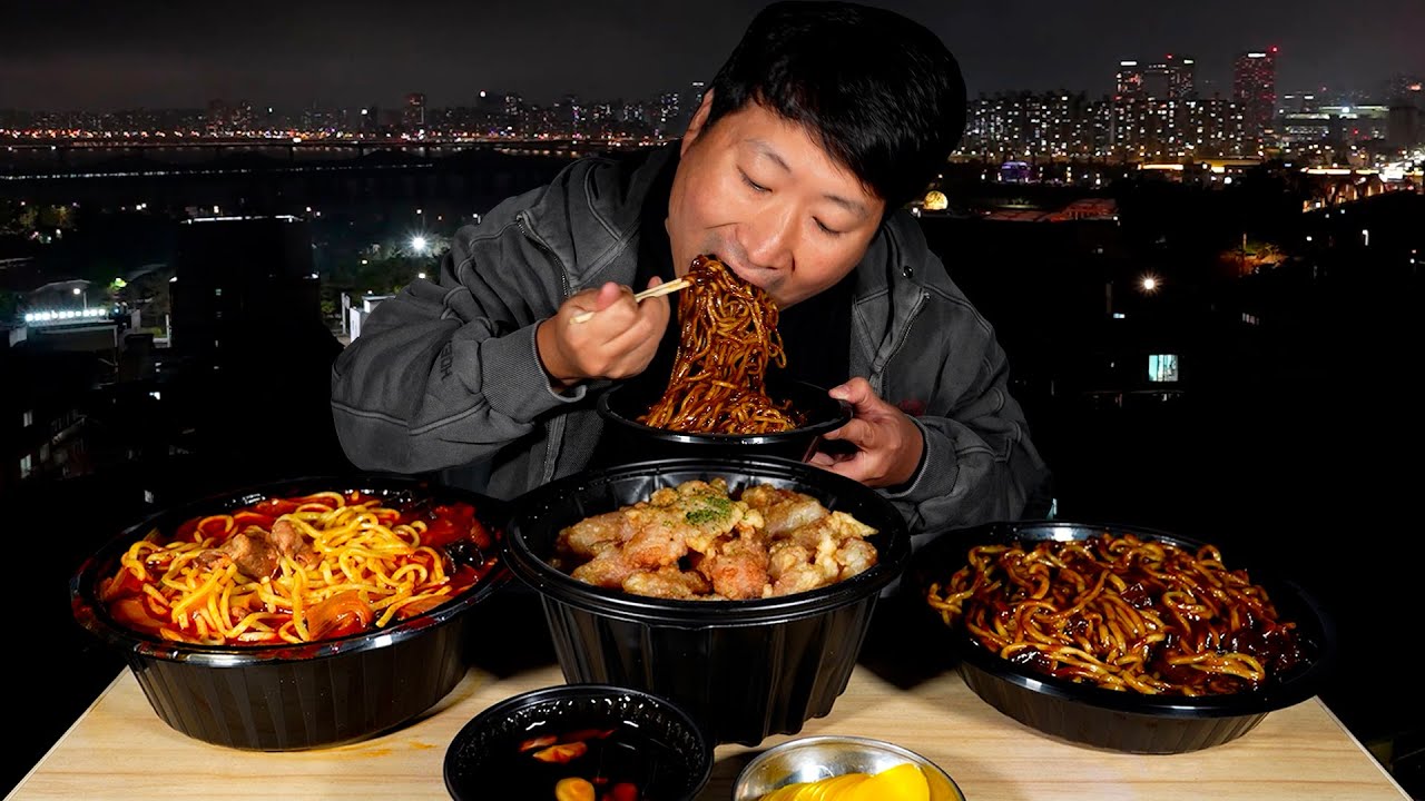 Надеюсь услышать от хозяина ресторана, который я не могу забыть - Mukbang eating show