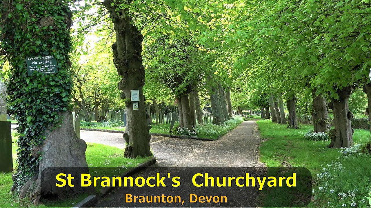 Braunton, Devon - St. Brannock's. An idyllic 13th century church and graveyard.