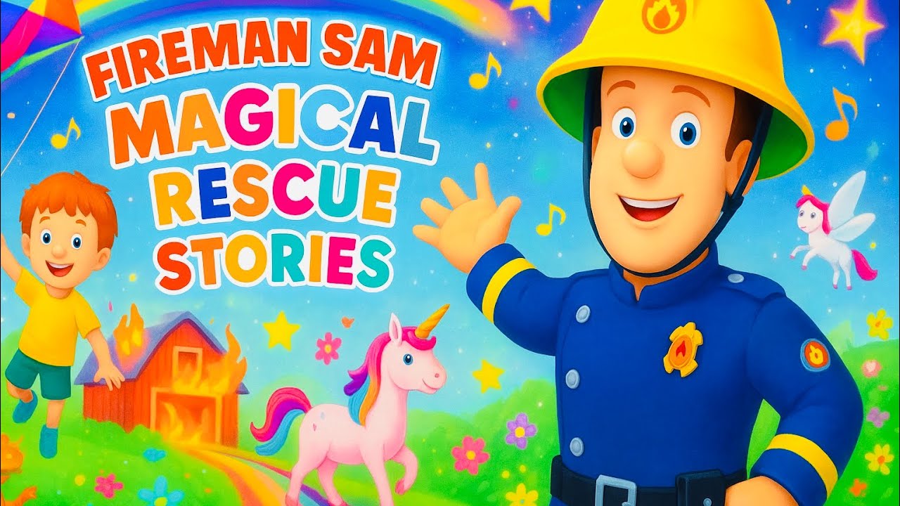🔥 Fireman Sam Magical Rescue Stories | Colorful Songs & Adventures for Kids