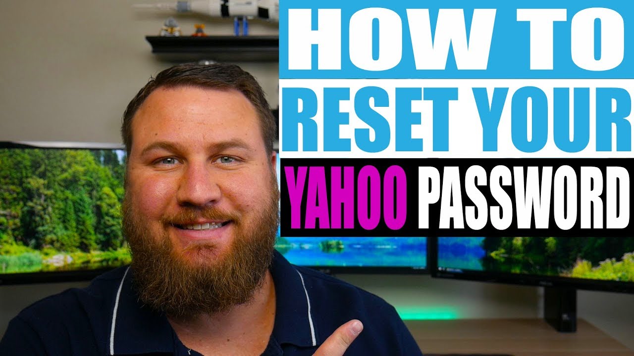 Как сбросить пароль электронной почты Yahoo