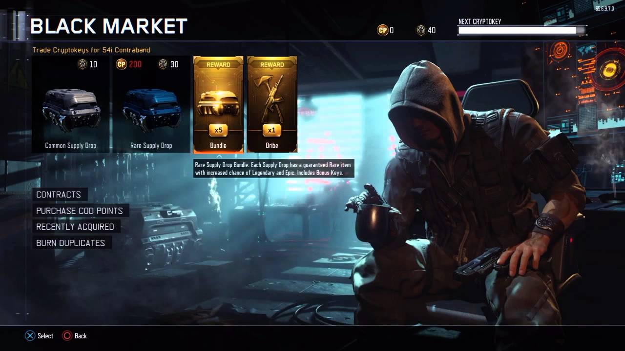 Call of Duty Black Ops 3 Opening Weapon Bribe