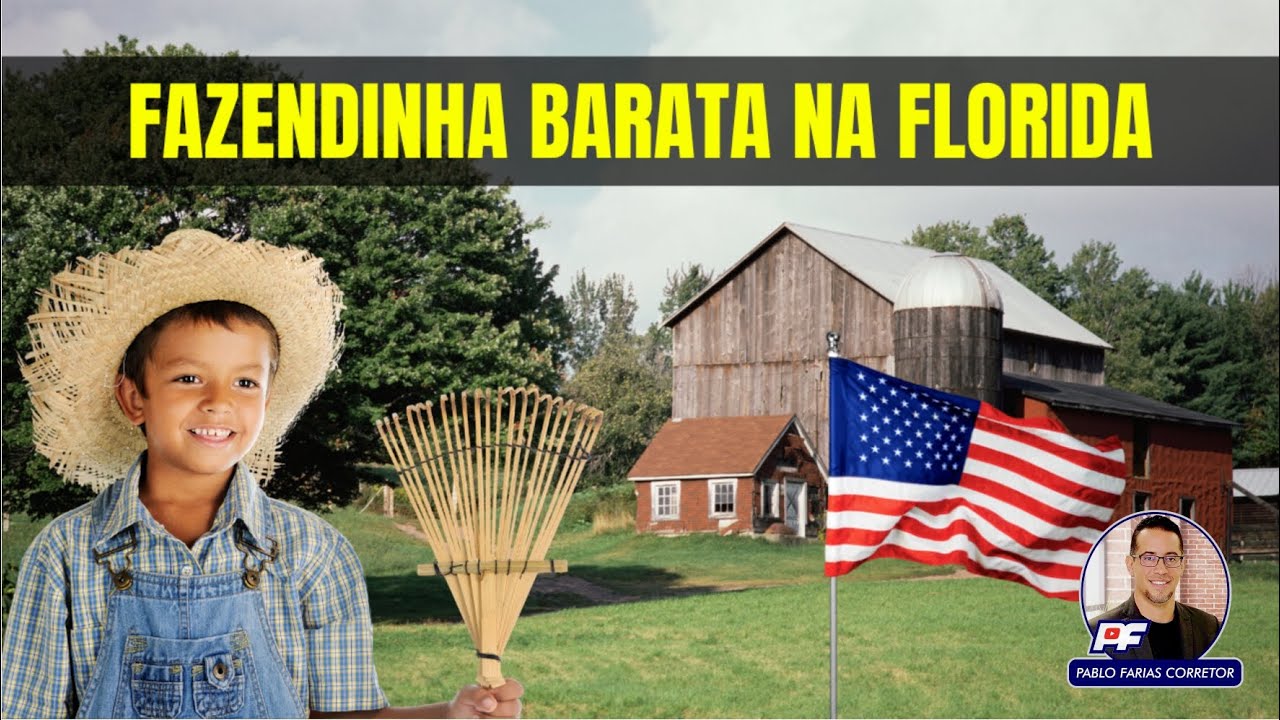 FAZENDA NA FLORIDA POR APENAS $....