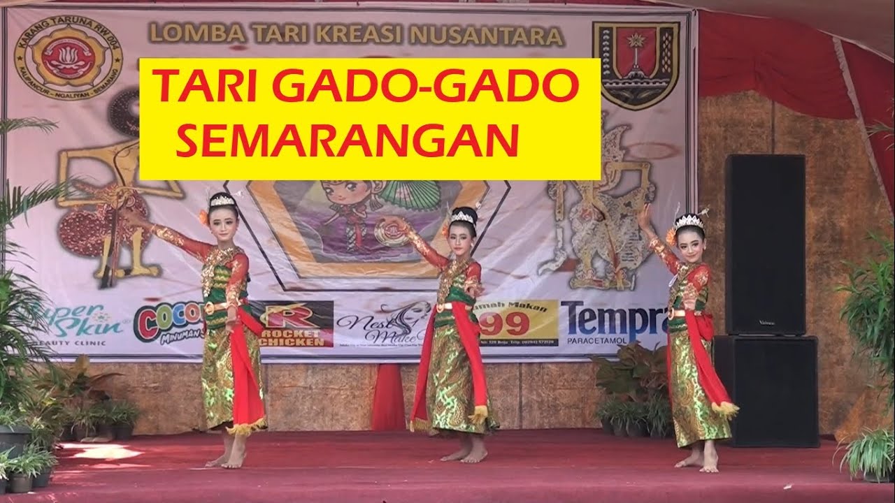 Tari Gado-Gado Semarangan || Lomba Tari Kreasi Nusantara